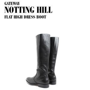 John Fluevog Gateway Notting Hill Flat High Dress Knee Boots